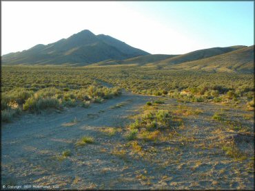 Terrain example at Blue Mountain Trail