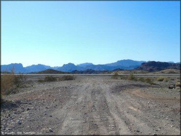 RV Trailer Staging Area and Camping at Standard Wash Trail