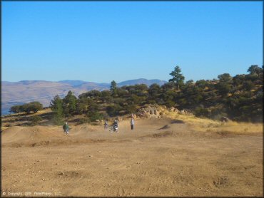 Dirt Bike at Hunter Lake Trail