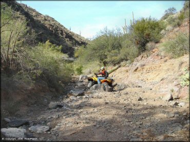 OHV at Log Corral Canyon Trail