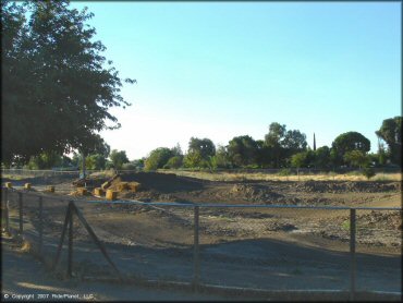Example of terrain at Madera Fairgrounds Track