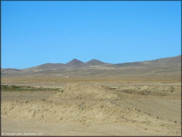 Example of terrain at Winnemucca Regional Raceway Track