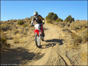 Honda CRF Motorcycle at Stead MX OHV Area