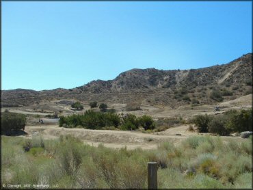 Scenic view at Quail Canyon Motocross Track