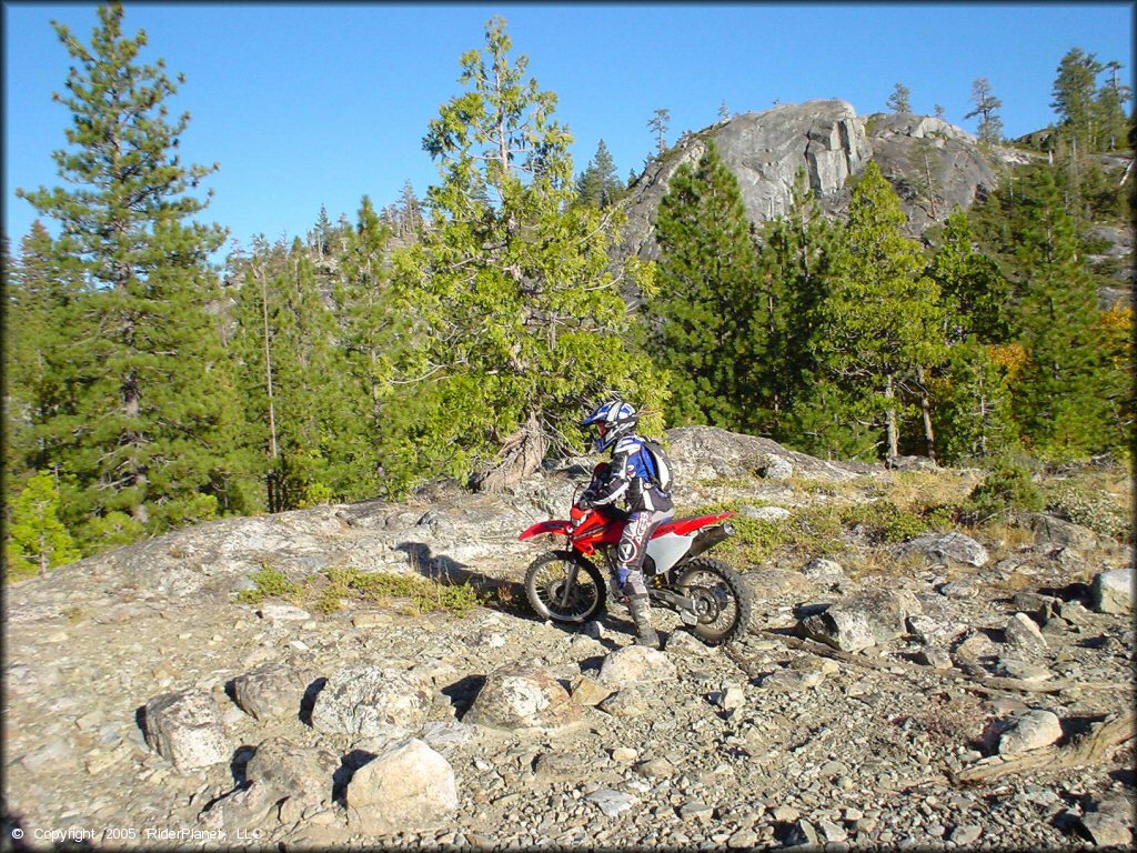 Honda CRF Off-Road Bike at Indian Springs Trail