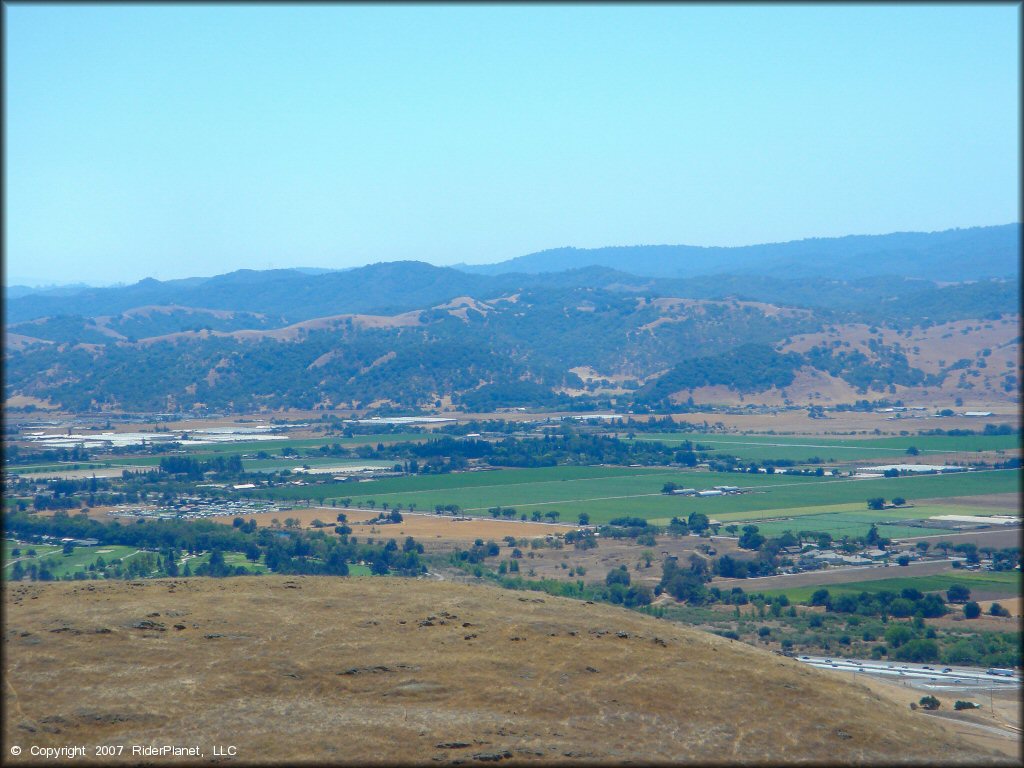 Scenic view at Santa Clara County Motorcycle Park OHV Area