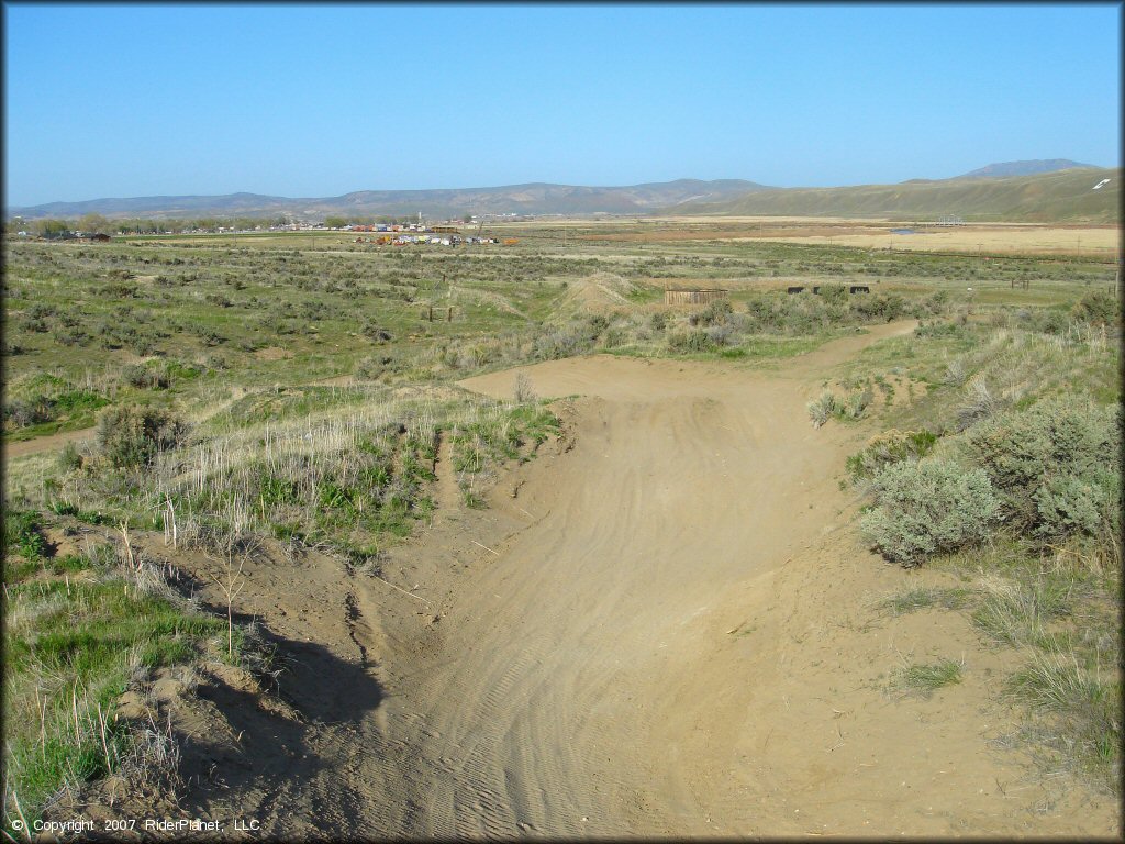 Example of terrain at Tomera MX Track OHV Area