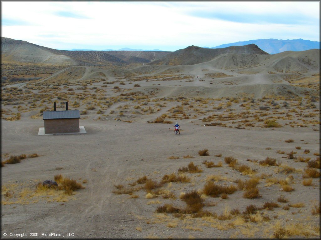 RV Trailer Staging Area and Camping at Wilson Canyon Trail