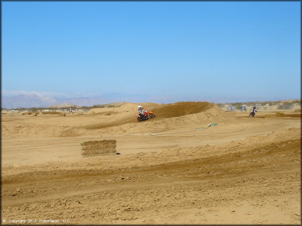 Honda CRF Motorbike at Cal City MX Park OHV Area