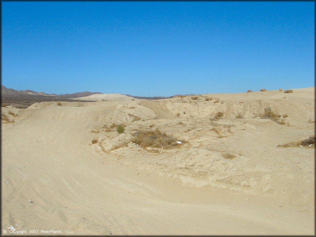 Some terrain at Adrenaline Motocross Park Track