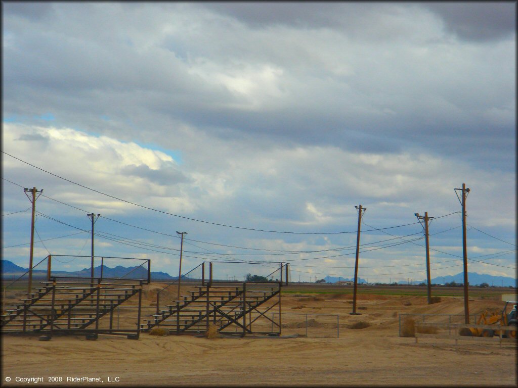Some terrain at Ocotillo Raceway Track