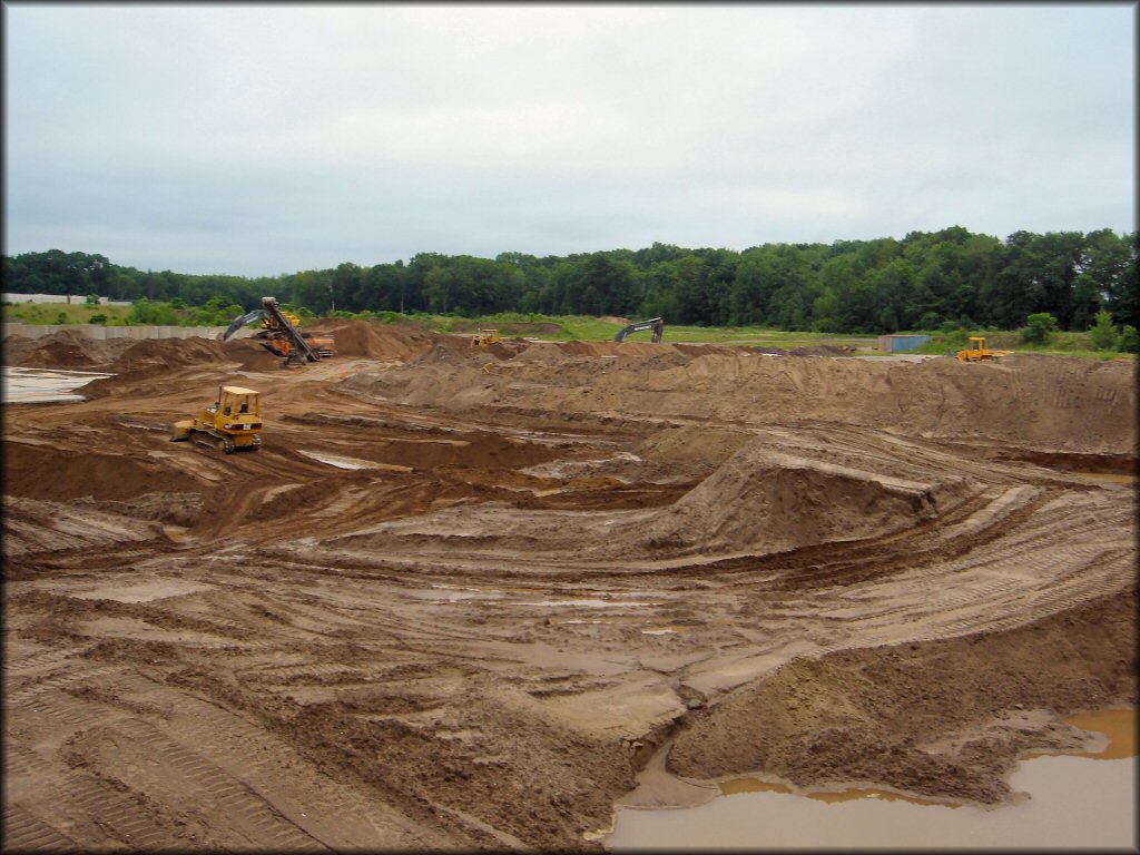 Some terrain at Mototown USA Track