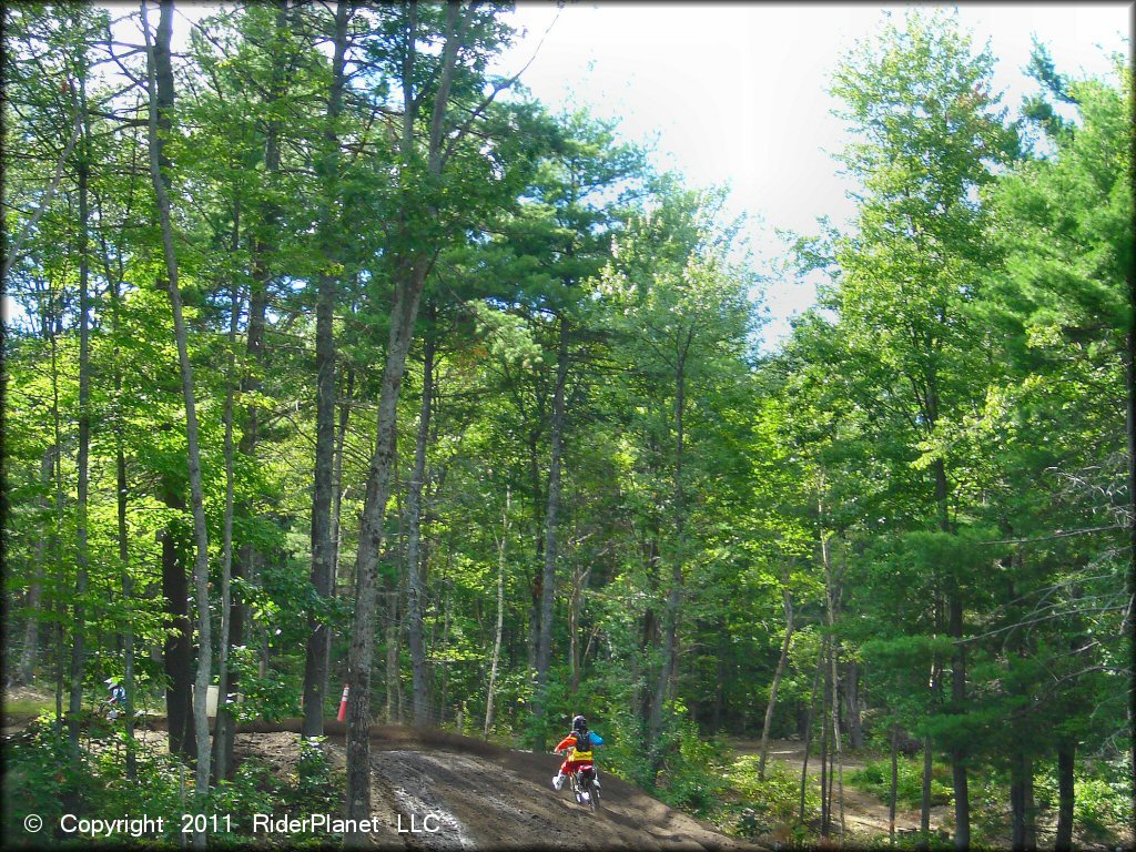 Honda CRF Motorcycle at Crow Hill Motor Sports Park L.L.C OHV Area