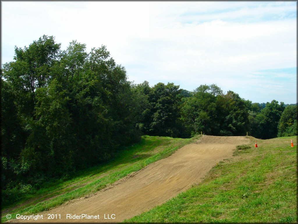 Terrain example at Pavilion MX OHV Area