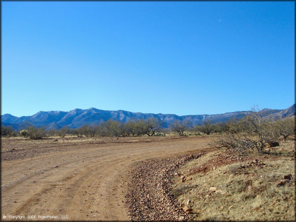 Some terrain at Mt. Lemmon Control Road Trail