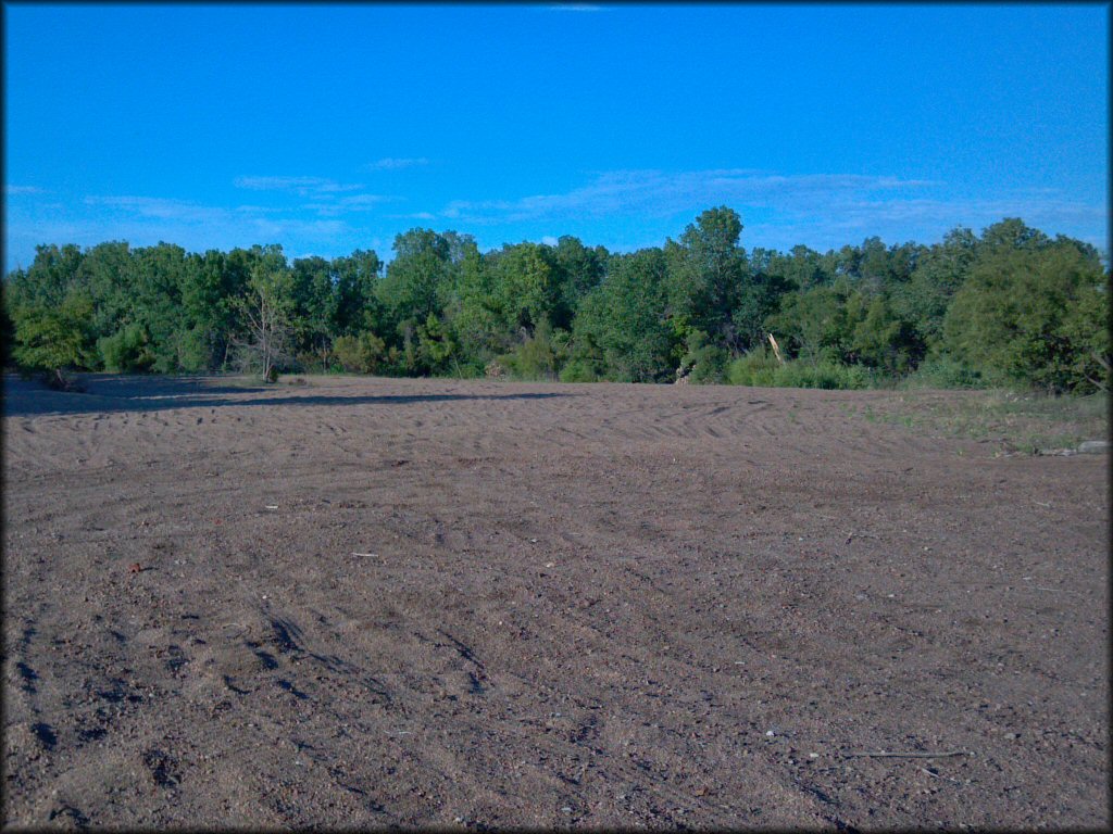 Example of terrain at The River ATV Park Trail
