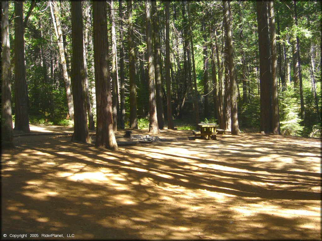 Amenities at Miami Creek OHV Area Trail