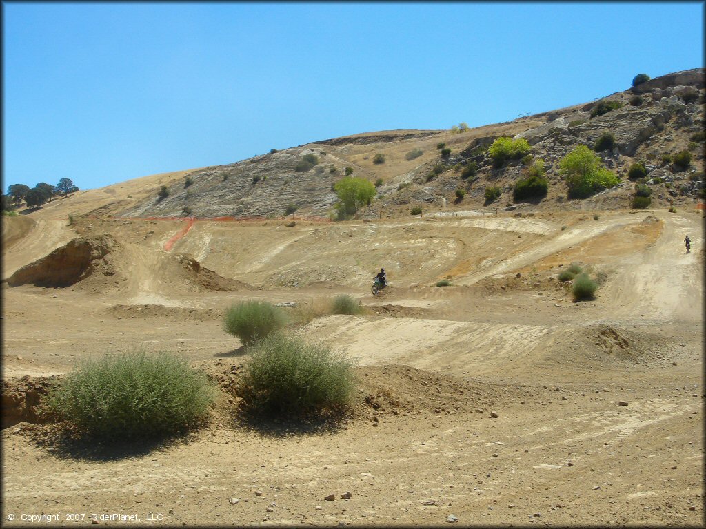 Dirt Bike at Diablo MX Ranch Track