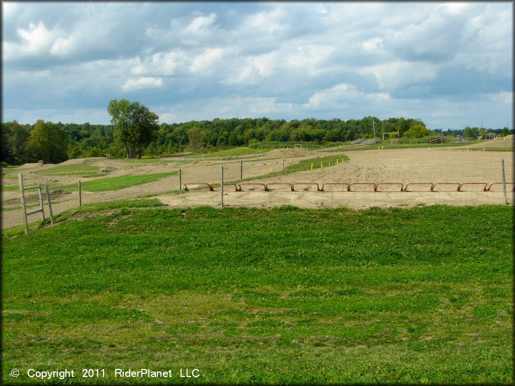 Some terrain at Marble Springs MX Track