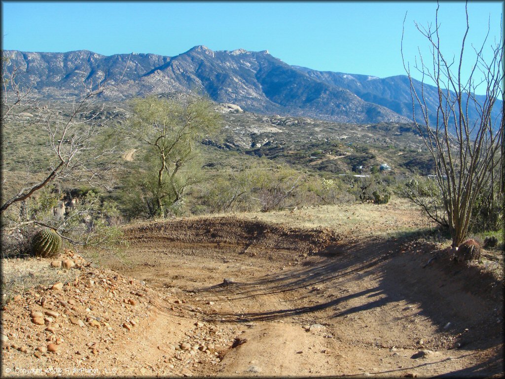 Scenic view of Charouleau Gap Trail