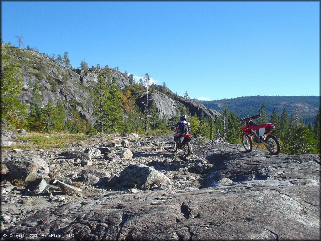 Honda CRF Trail Bike at Indian Springs Trail