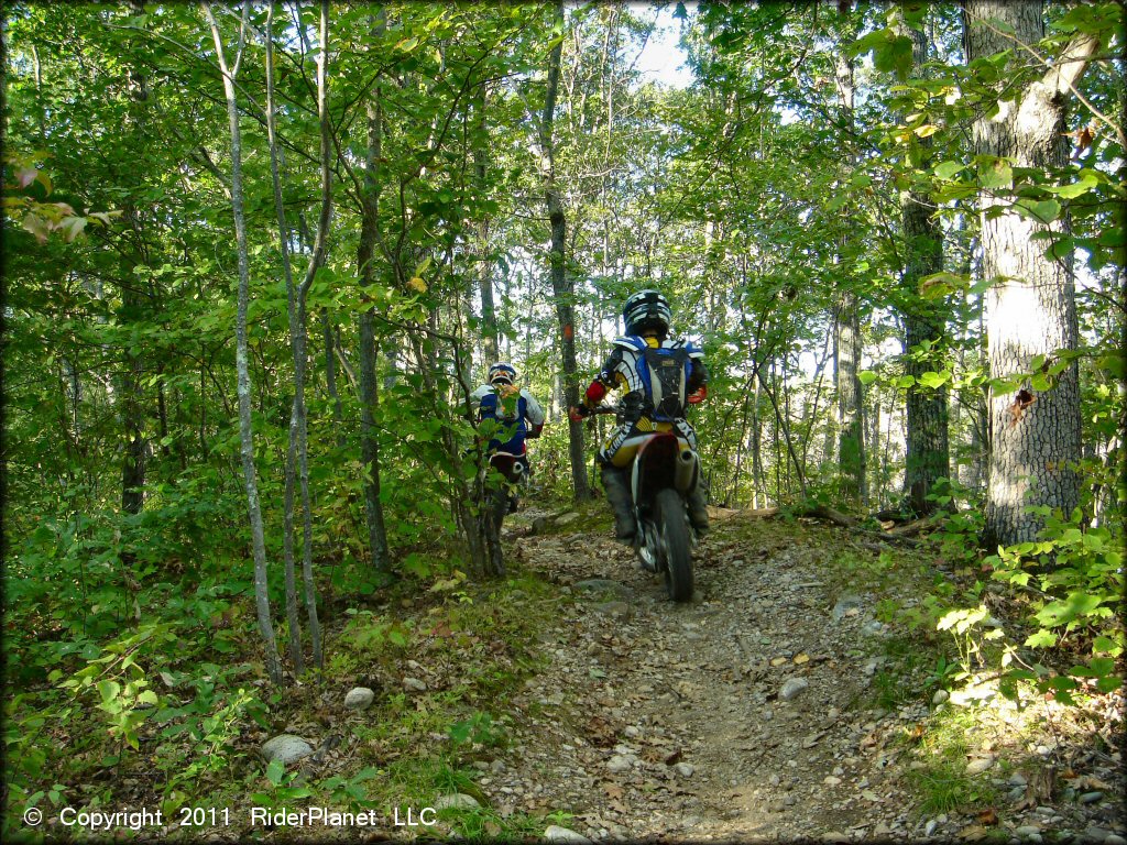 Honda CRF Motorbike at Hodges Village Dam Trail