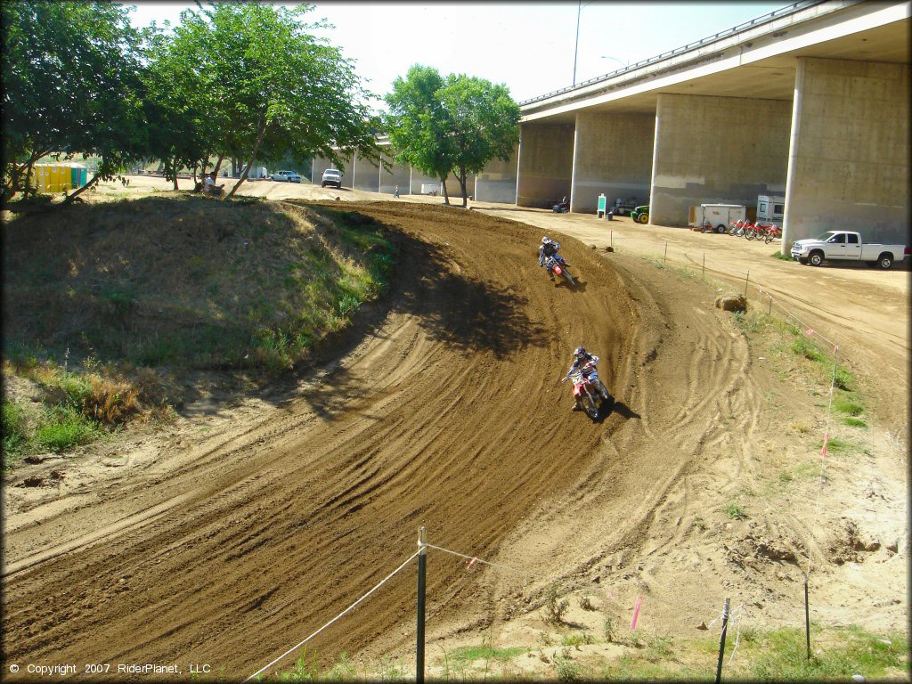 Honda CRF Motorcycle at E-Street MX Track