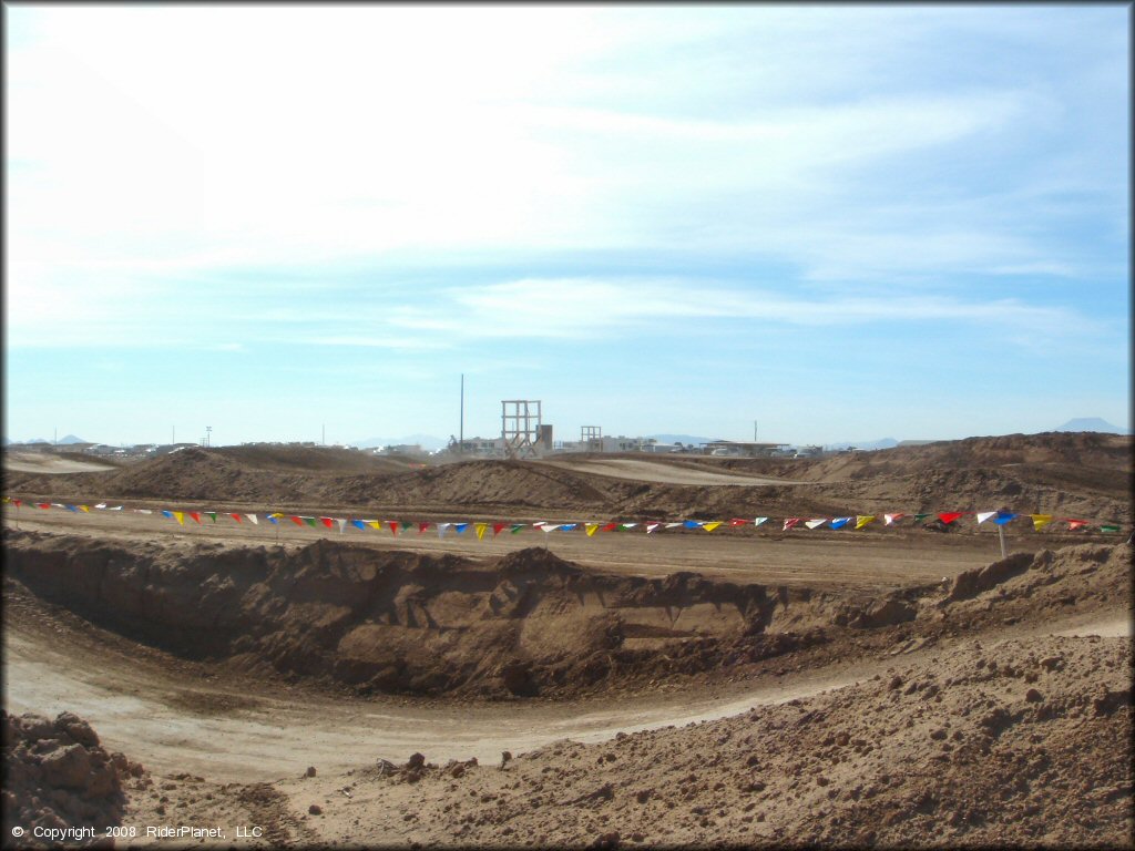 Example of terrain at Motoland MX Park Track