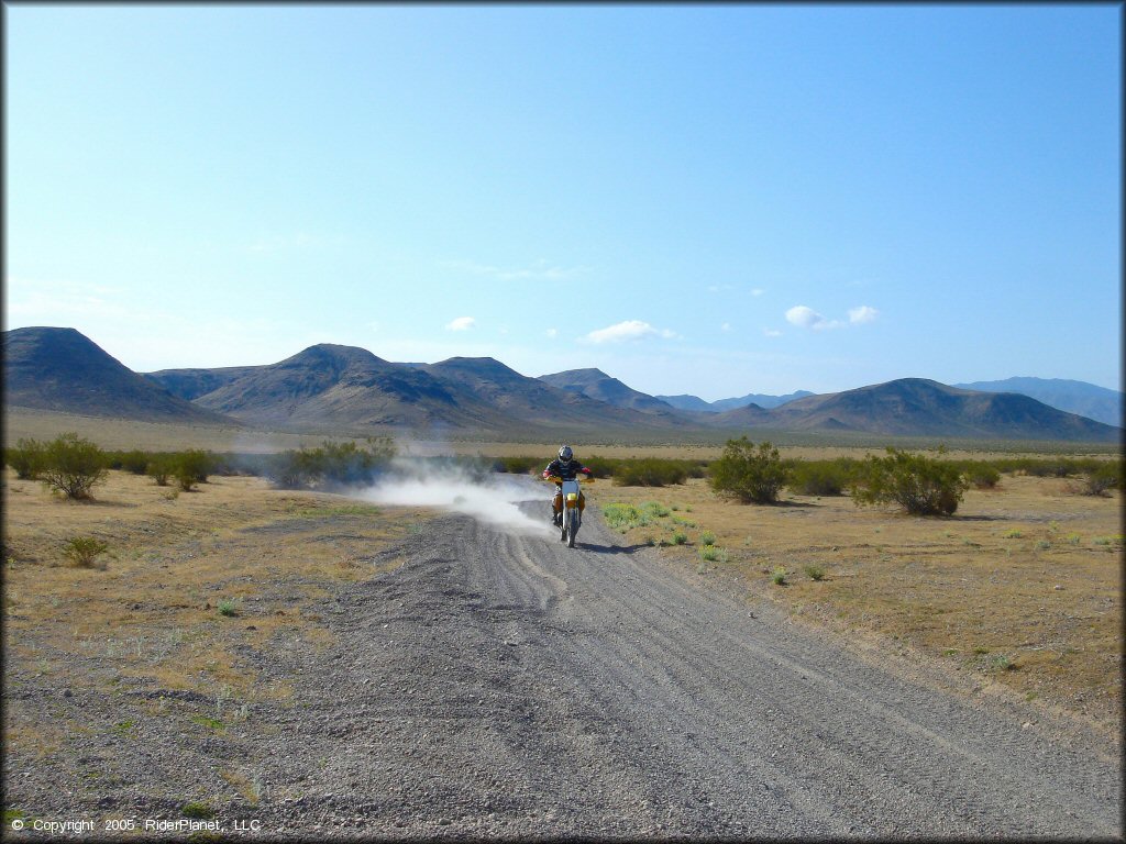 OHV at Jean Roach Dry Lake Bed Trail