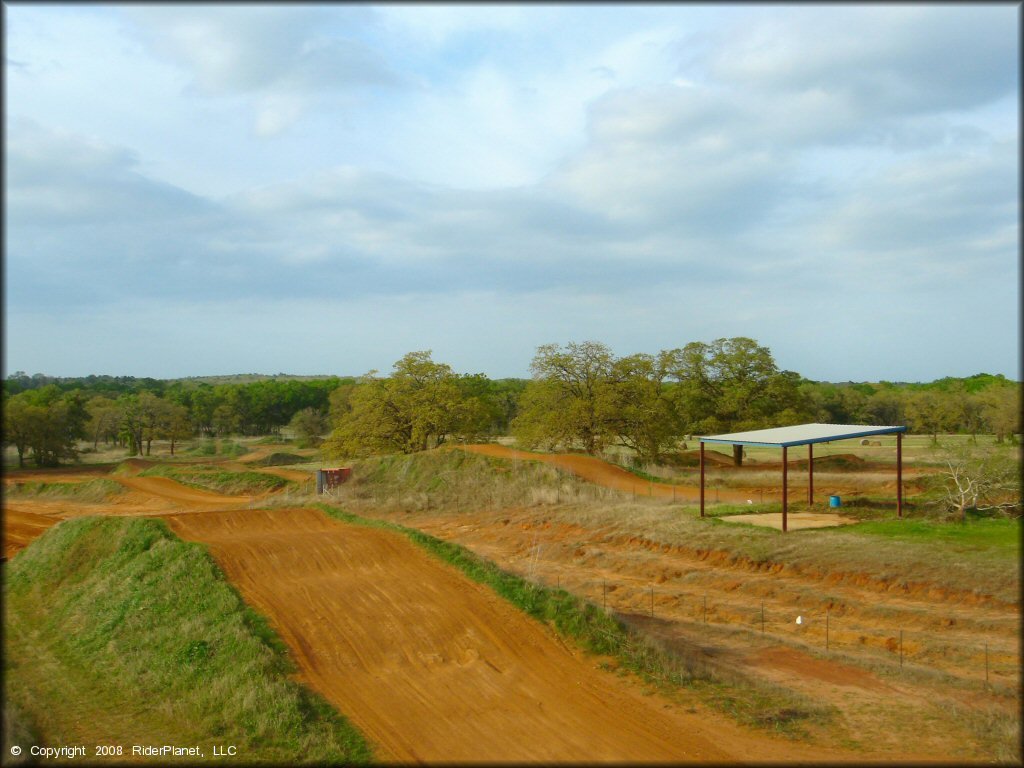 A trail at CrossCreek Cycle Park OHV Area