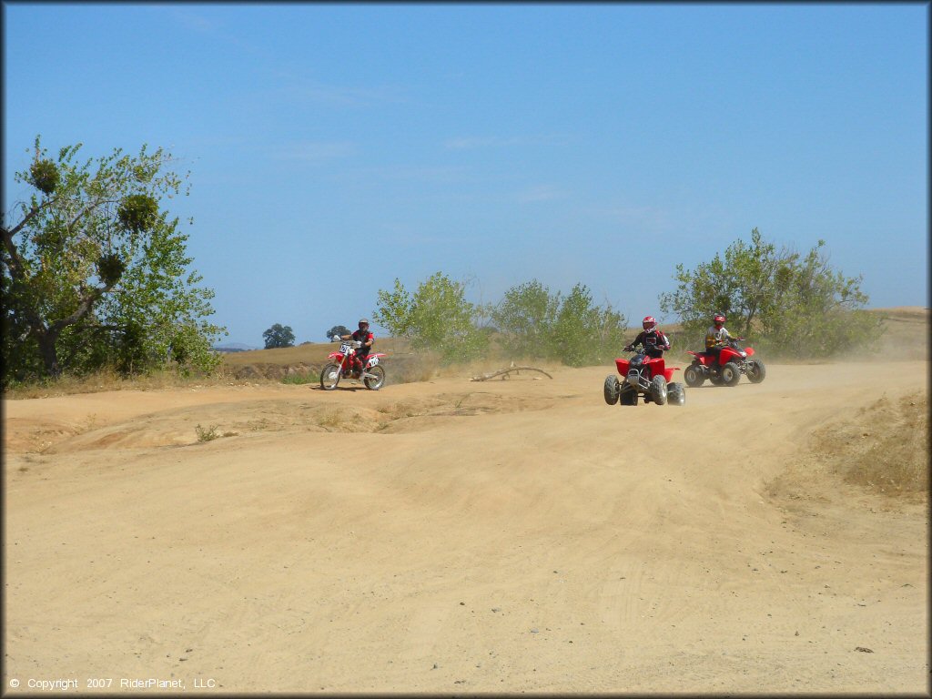 Honda CRF Dirtbike at La Grange OHV Park OHV Area