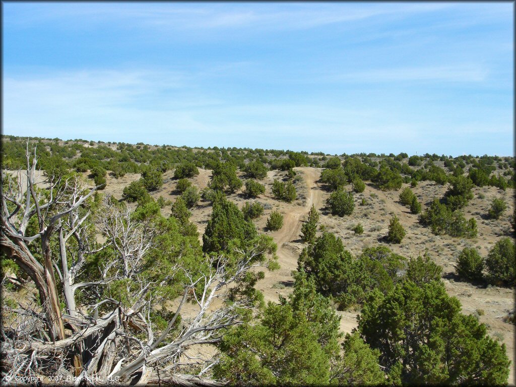 Scenic view at Stead MX OHV Area