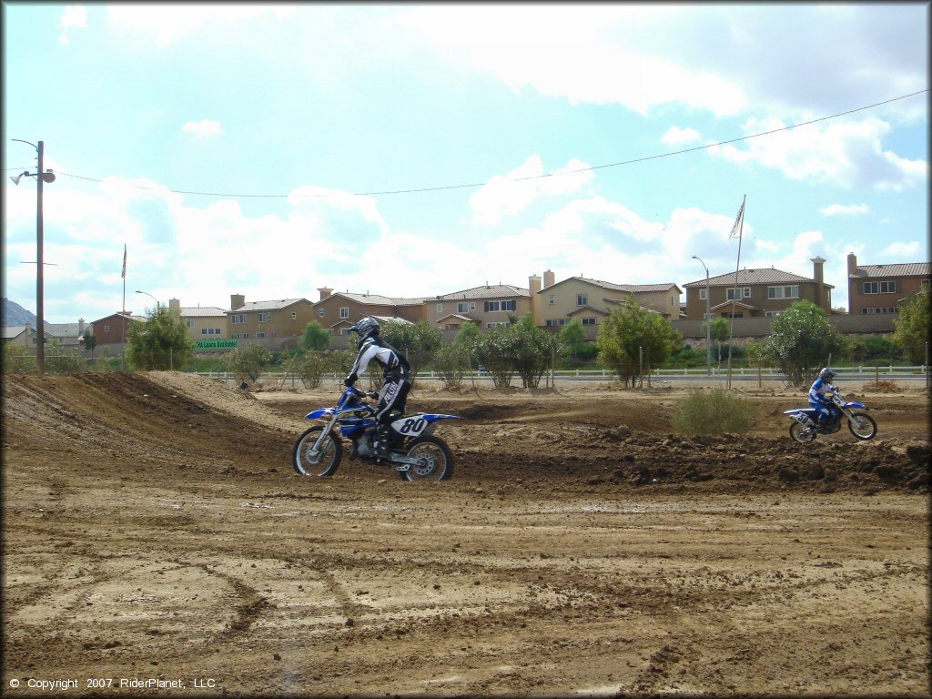 Yamaha YZ Motorcycle at State Fair MX Track