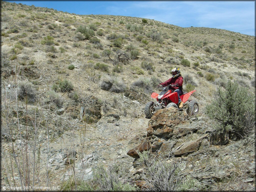 OHV at Blue Mountain Trail