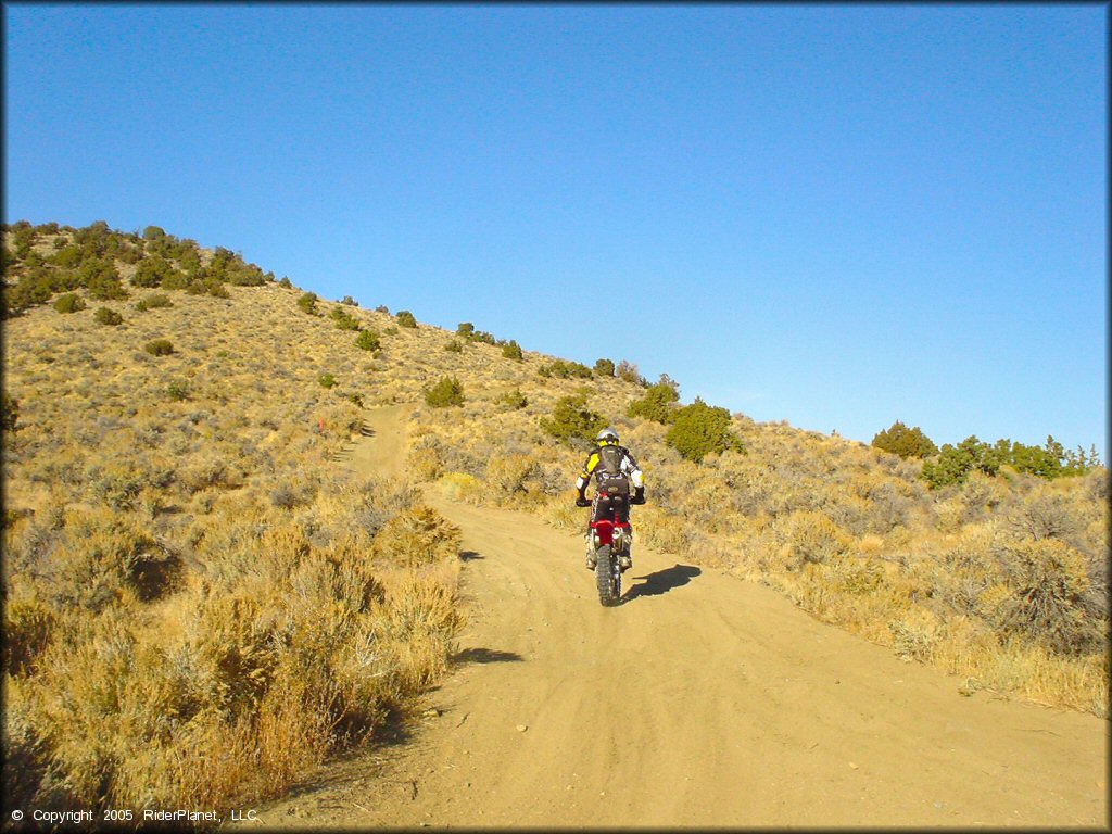 Honda CRF Off-Road Bike at Stead MX OHV Area