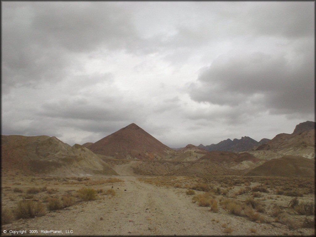 Example of terrain at Peavine Canyon Trail