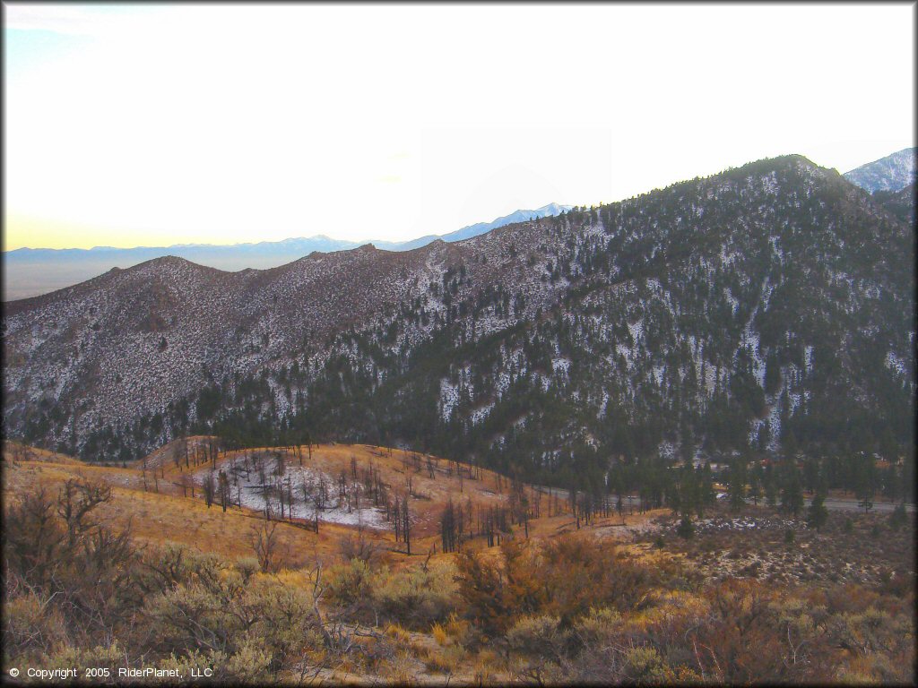 Scenic view at King's & Voltaire Canyons Trail