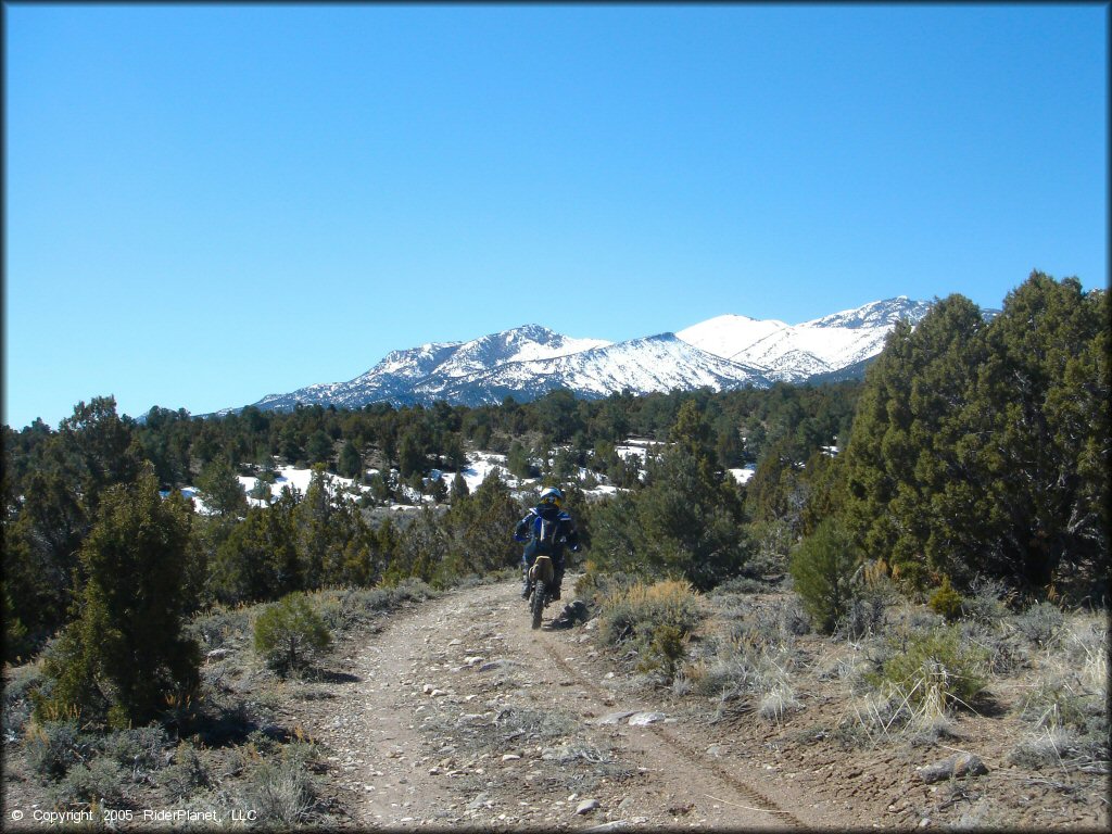 OHV at Ward Charcoal Ovens State Historic Park Trail