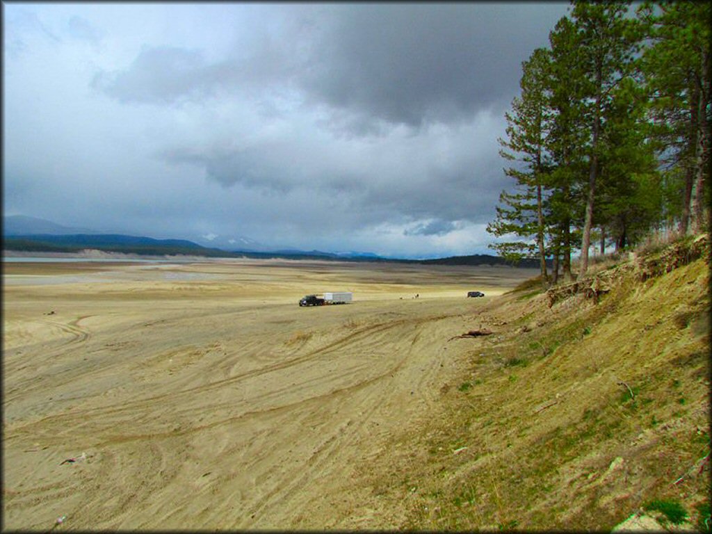 OHV at Koocanusa Sand Dunes and Trail System OHV Area