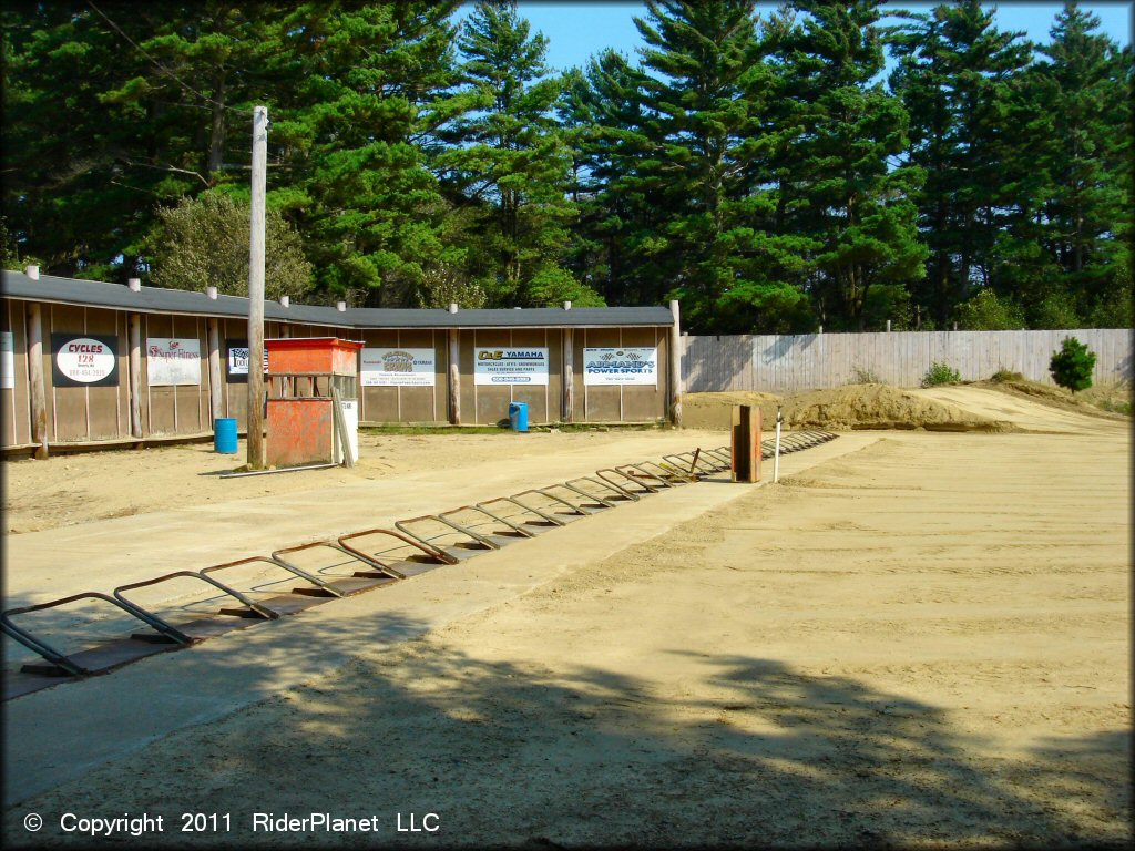 A trail at Capeway Rovers Motocross Track