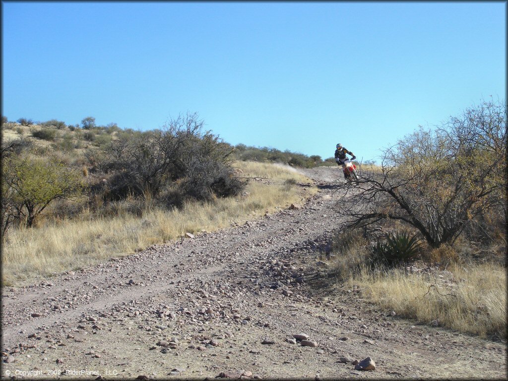 Honda CRF Trail Bike at Red Springs Trail