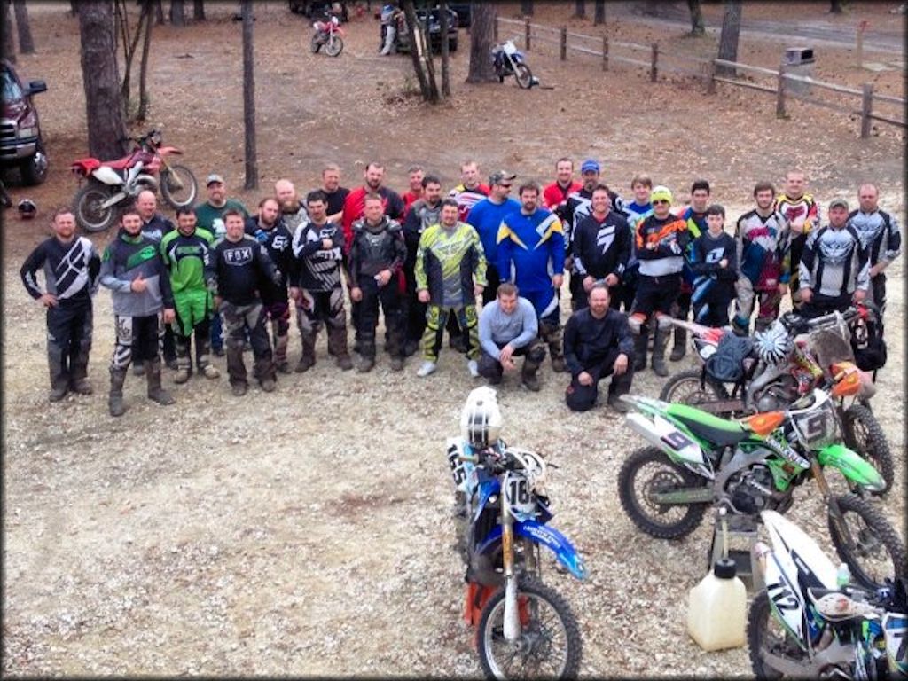 Large group of motorcyclists.