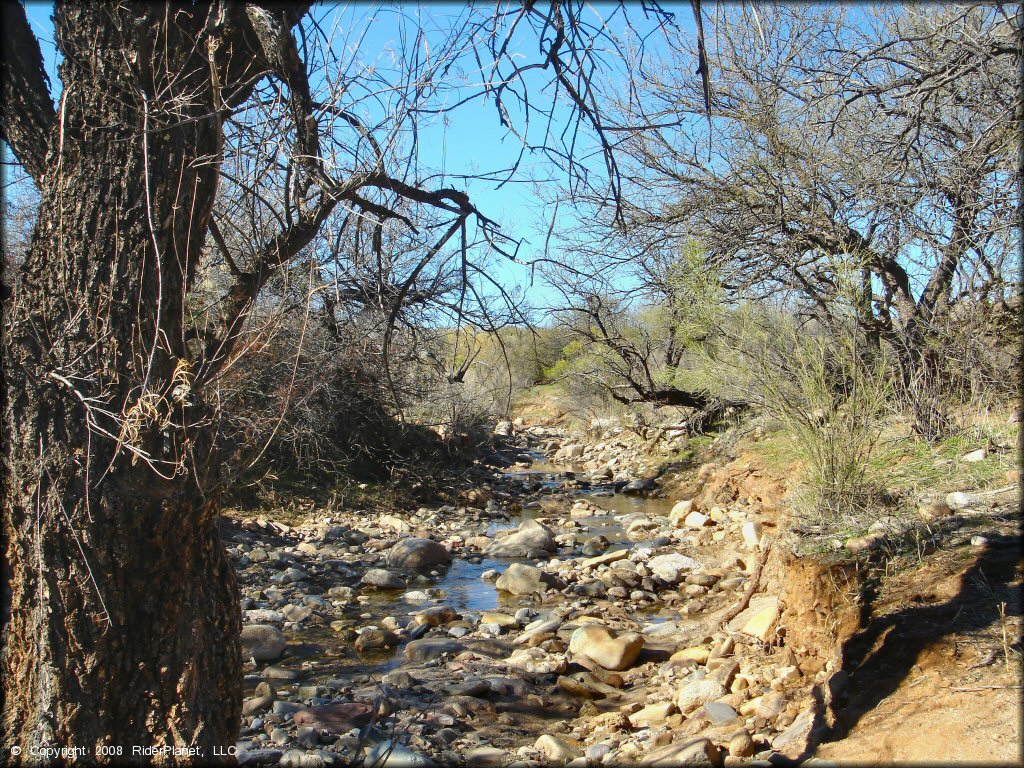 Terrain example at Charouleau Gap Trail