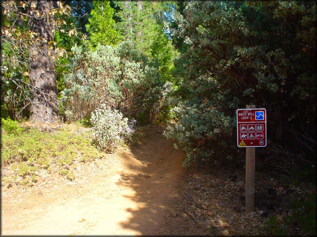 Terrain example at Georgetown Trail