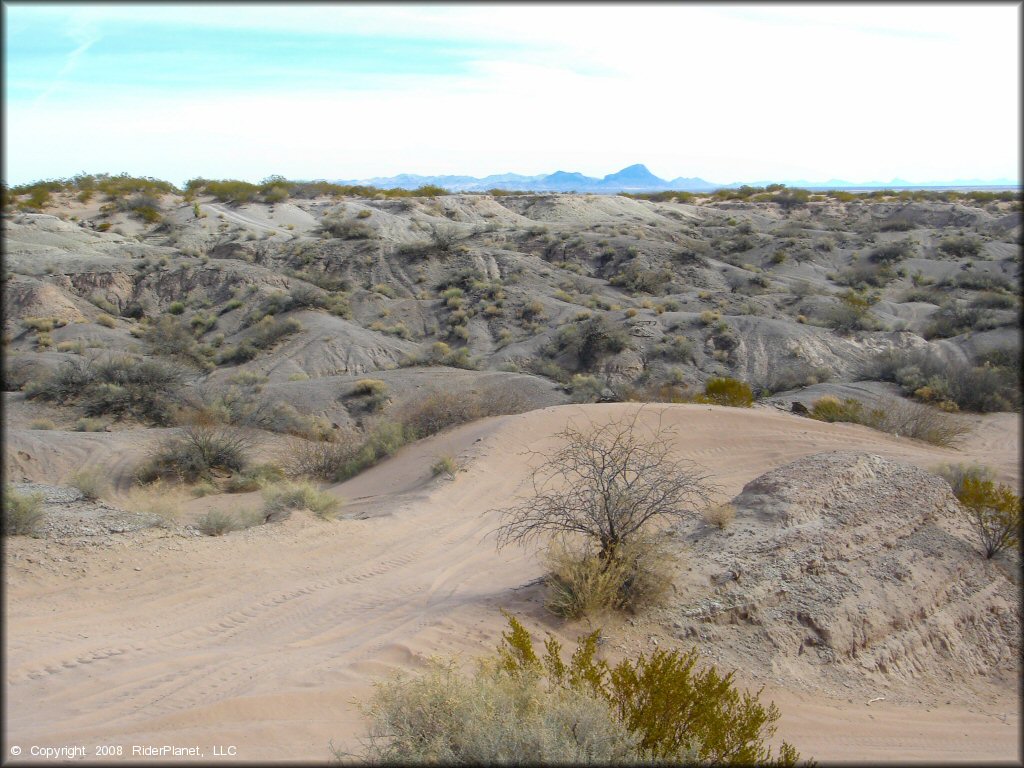 Scenery at Hot Well Dunes OHV Area