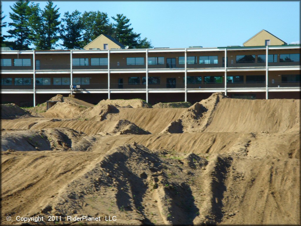 Some terrain at Mototown USA Track