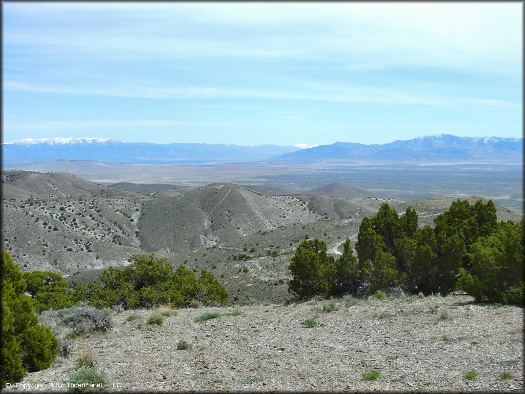 Scenic view at Blue Mountain Trail