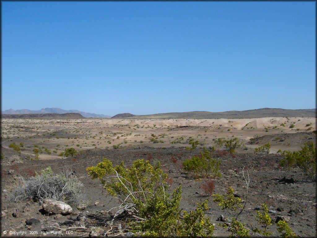 Scenic view of Boulder Hills OHV Area