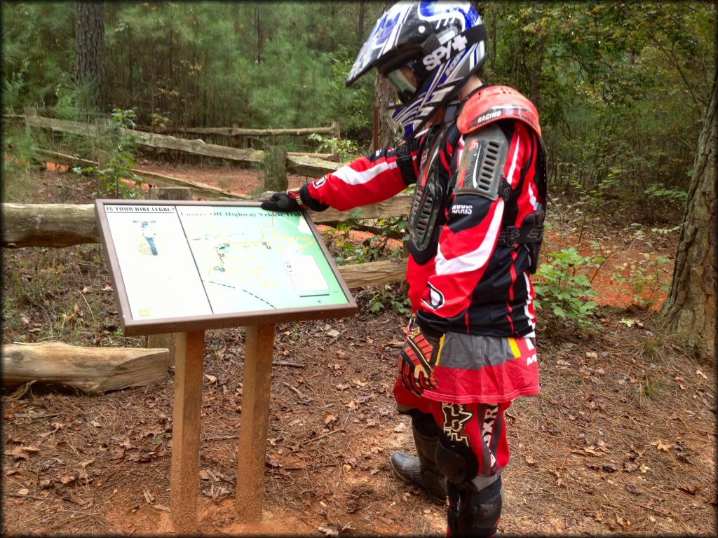 Amenities at Enoree OHV Trail