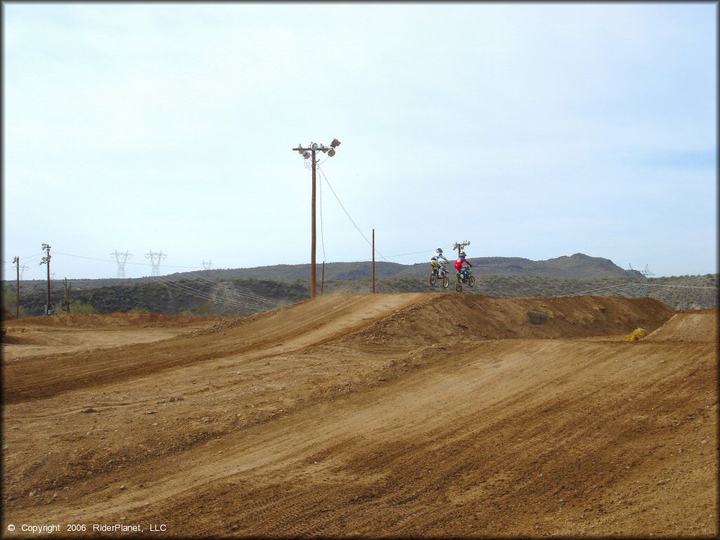 Trail Bike at Canyon Motocross OHV Area
